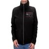 CAOMP Custom Nurse Jacket Personalized Embroidered Full-Zip Jacket for WomenNurse Jacket Black view 3