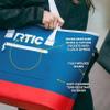 RTIC Ultra-Tough Tote Bag, Waterproof for Beach, Pool, Towel, Grocery, Shopping, Camping, Picnic, Travel, Boat, Heavy-Duty, Puncture Resistant, Small, Patriot view 2