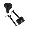 Yosoo Scooter Seat Kit, Foldable Adjustable Ergonomic Anodized Poles Foam Padding Electric Scooter Seat Saddle for G30LP (Large Seating Kit) view 4