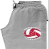 CornBorn Nebraska Sweatpants - Premium Fleece Huskers Volleyball Block N - Gray - 2X view 2