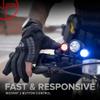 PS1200 Front & Rear Police Patrol Bike Light with ZIREN-140db Bike Horn - Red/Blue Strobe LED - Rechargeable - Water Proof - 5 Modes - for Professional Use Only view 2