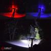 PS1200 Front & Rear Police Patrol Bike Light with ZIREN-140db Bike Horn - Red/Blue Strobe LED - Rechargeable - Water Proof - 5 Modes - for Professional Use Only view 4