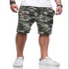 JMIERR Mens Casual Shorts - Fashion Cotton Drawstring Summer Beach Stretch Waist Twill Chino Golf Travel Essentials Camo Dress Shorts with Pockets for Men 8 Inch Inseam Relaxed Fit, M, Camouflage 1 view 1