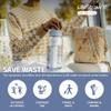 LifeStraw Go Series  BPA-Free Water Filter Bottle for Travel and Everyday use removes Bacteria, parasites and microplastics, Improves Taste, 1L Nordic Noir view 3