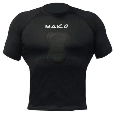 MAKO Spearguns Short Sleeve Rashguard with Chest Loading Pad (Medium)