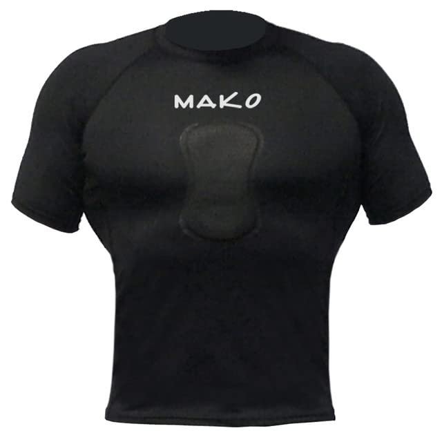MAKO Spearguns Short Sleeve Rashguard with Chest Loading Pad (Medium)
