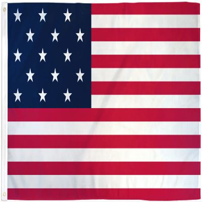 15 Stars USA Historical Flag - 3x5ft Premium Polyester Flag