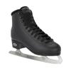 Riedell Unisex Horizon Recreational Ice Skates - Supportive Uppers with Plush Padded Lining, Smooth Stainless Steel Blades, and PVC Soles - Black - 12 view 1