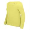 ACTIVE UNIFORMS Women's Long Sleeve Extra Wide Scoop-Neck T-Shirt Under Scrub 2 Pack (Yellow, X-Large) view 3