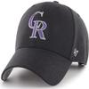 47 MLB Team Color MVP Adjustable Hat, Adult One Size Fits All (as1, Alpha, one_Size, Colorado Rockies) view 1