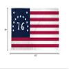 Bennington 1776 Historical Flag - 3x5ft Premium Polyester American Flag view 4