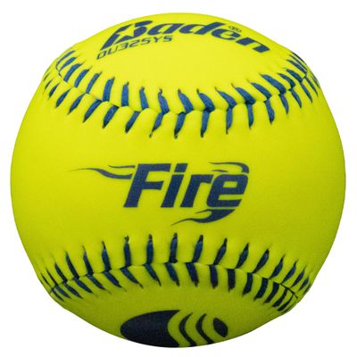 Baden USSSA Classic M Slowpitch Softballs - 12" Synthetic Cover for Enhanced Durability | Official Game Balls for Competitive Play | 12-Pack