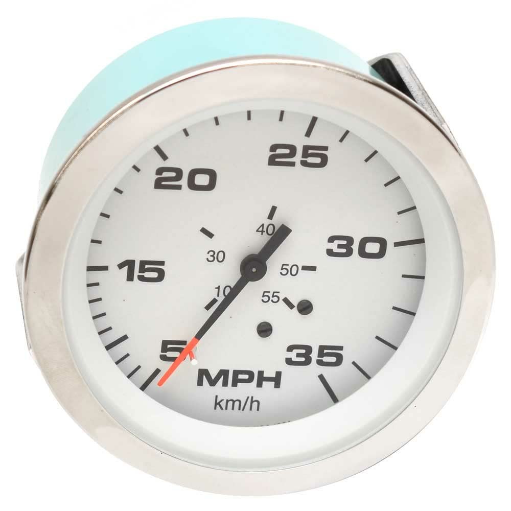 Teleflex Boat Speedometer Gauge 61751 | 3 3/8 Inch Lido Series 35 MPH