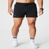 Fabletics Men's The One Short (Unlined), Training, Swimming, Lightweight, Quick-Dry, Zip Pocket, Stretch Woven, 5" Inseam, M, Black view 3