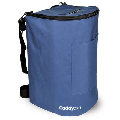 Caddycan - Portable Trash Can for Boating | Tough and Durable Storage Bag for Use with Kayaking, Camping, Hiking, Beach, Fishing | Collapsible, Multi-Purpose (Marine Blue, XL)