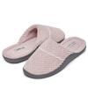 Laura Ashley Women's Spa Slip-On Rugged Scuff Slipper, Non-Slip House Slippers with Cushioned Insole for Ladies, Vintage Pink, Medium view 2