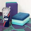 Rico Industries NCAA Old Dominion Monarchs Standard 24oz Acrylic Tumbler with Hinged Lid, Officially Licensed Double Wall Tumbler with Straw view 3
