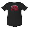 CornBorn San Diego State Onesie - SDSU Basketball - Black - 6M view 1