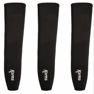3 Pack Karma Black Jumbo Putter Grip