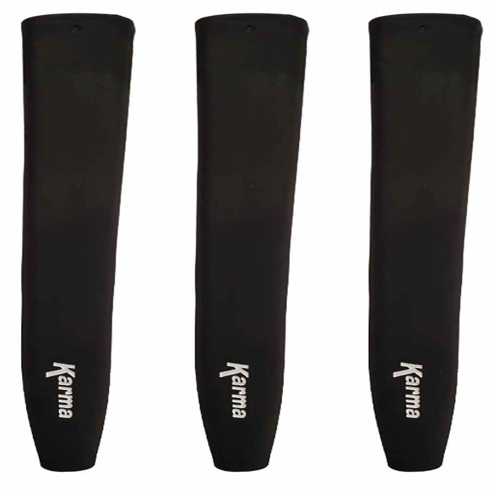 3 Pack Karma Black Jumbo Putter Grip