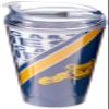 Rico Industries NCAA San Diego State Aztecs Standard 24oz Acrylic Tumbler with Hinged Lid, Officially Licensed Double Wall Tumbler with Straw view 1