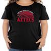 CornBorn San Diego State Toddler Tshirt - SDSU Basketball - Black - 3T view 1
