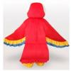FurryMascot Factory Store Red Parrot Long Hair Fursuit Mascot Costume Party Carnival Halloween Cosplay Costumes S M L XL XXL view 2