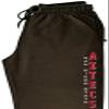 CornBorn San Diego State Sweatpants - Premium Fleece Vert SDSU Aztecs - Black - Small view 2
