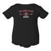 CornBorn San Diego State Onesie - SDSU Primary Logo - Black - 6M view 1