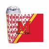 Rico Industries NCAA Maryland Terrapins Standard 24oz Acrylic Tumbler with Hinged Lid, Officially Licensed Double Wall Tumbler with Straw,White view 1