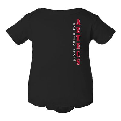 CornBorn San Diego State Aztecs Onesie - Vert SDSU Aztecs - Black - 12M