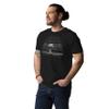 1969 Charger Muscle Car Shirt Skull Crossbones Retro Automobile Graphic Tee (L, Black) view 2