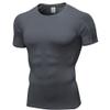 CICI FIVE Men's Compression Shirt Short Sleeve Athletic Compression Tops Cool Dry Undershirts Baselayer Gym Workout T Shirt view 1
