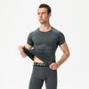 CICI FIVE Men's Compression Shirt Short Sleeve Athletic Compression Tops Cool Dry Undershirts Baselayer Gym Workout T Shirt view 2