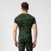 CICI FIVE Men's Compression Shirt Short Sleeve Athletic Compression Tops Cool Dry Undershirts Baselayer Gym Workout T Shirt Camo Green view 4
