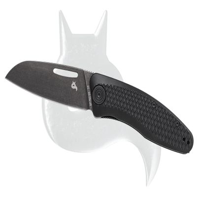 Fox Feresa Liner Lock BF-762BB Black Aluminum and D2 Pocket Knife