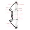 AMEYXGS Compound Bow and Arrow Set Draw Weight 30-55lbs Draw Length 24"-29.5" Adjustable Aluminum Right/Left Handed Composite Bow for Adult (Blue Bow/Left Handed) view 4