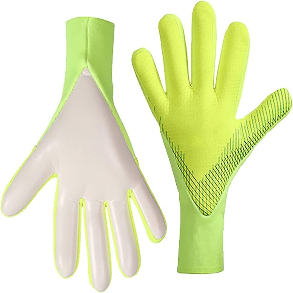 Soccer Gloves for Kids,Soccer Gloves Adult Child Soccer Goalkeeper Gloves,Non-Slip Goalie Gloves,Breathable Football Gloves,Wrist Support Protection,for All-Around Play Training And Match ( Color : A