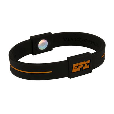 EFX Performance Silicone Wristband with Programmed Holograms  Wearable Support for Athletes & Seniors  Continuous Wear, Day & Night (24/7)  User-Reported Balance & Strength