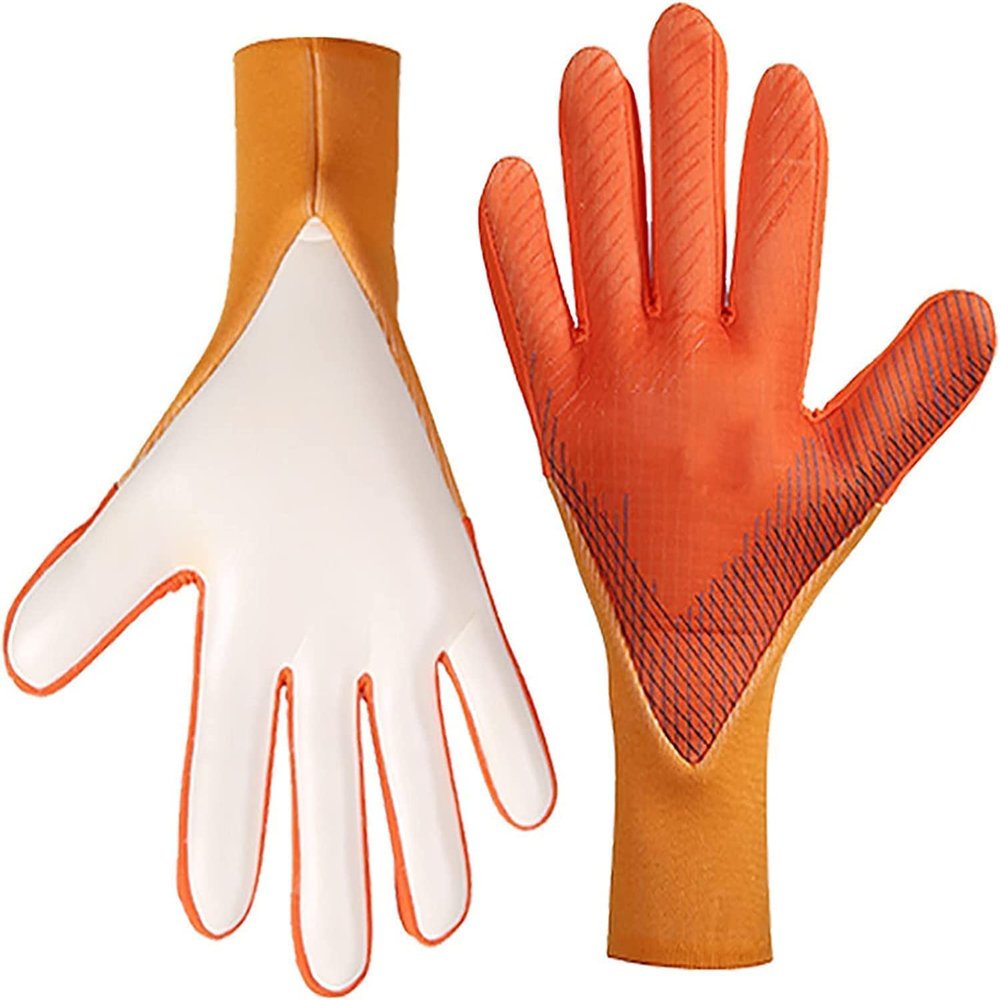 Soccer Gloves for Kids,Soccer Gloves Adult Child Soccer Goalkeeper Gloves,Non-Slip Goalie Gloves,Breathable Football Gloves,Wrist Support Protection,for All-Around Play Training And Match ( Color : B