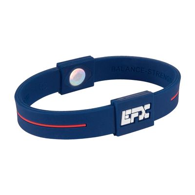 EFX Performance Silicone Wristband with Programmed Holograms  Wearable Support for Athletes & Seniors  Continuous Wear, Day & Night (24/7)  User-Reported Balance & Strength