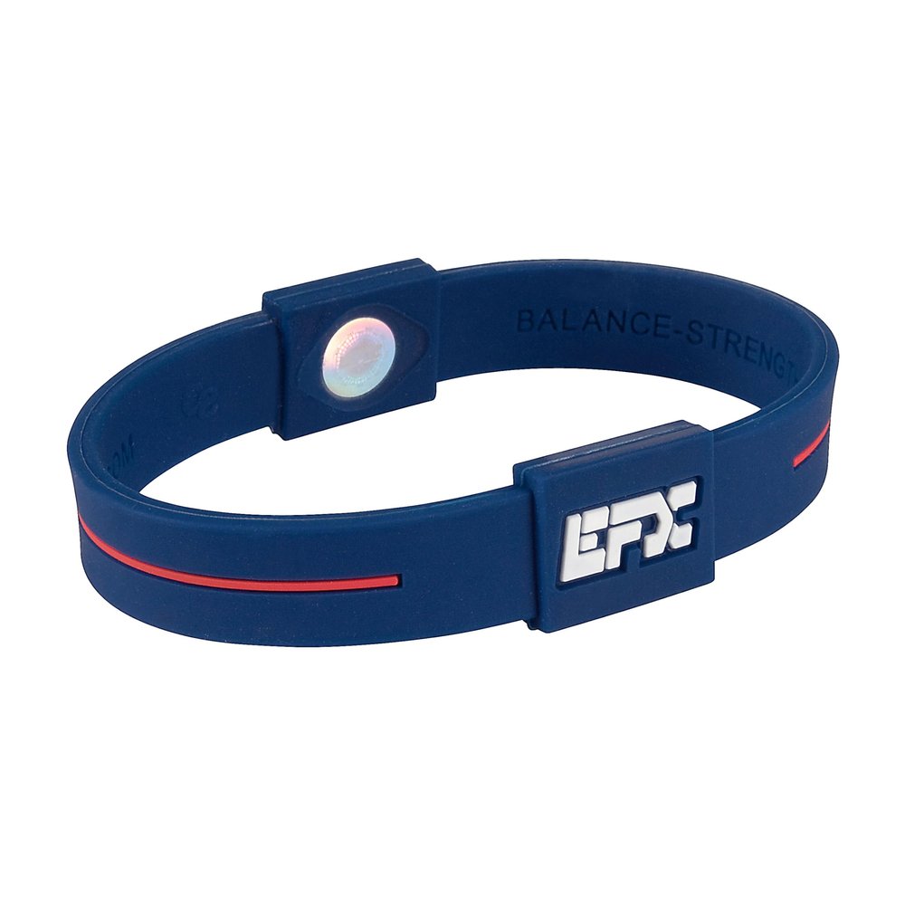 EFX Performance Silicone Wristband with Programmed Holograms  Wearable Support for Athletes & Seniors  Continuous Wear, Day & Night (24/7)  User-Reported Balance & Strength