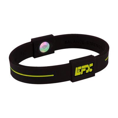 EFX Performance Silicone Wristband with Programmed Holograms Wearable Support for Athletes & Seniors Continuous Wear, Day & Night (24/7) User-Reported Balance & Strength