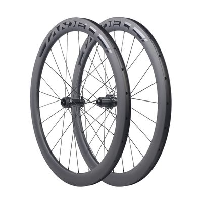700C Disc Brake Wheels 50mm Carbon Clincher Road Bike Wheels 12x100/12x142mm with Sapim Spoke