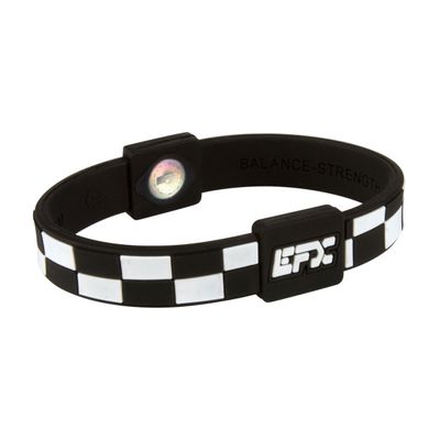EFX Performance Silicone Wristband with Programmed Holograms  Wearable Support for Athletes & Seniors  Continuous Wear, Day & Night (24/7)  User-Reported Balance & Strength
