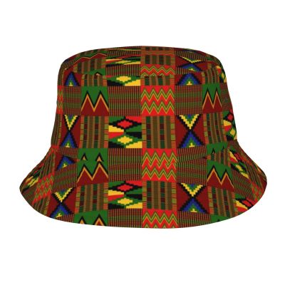 Summer African Bucket Hat for Women Men Beach Sun Hat Abstract Fisherman Cap Tribal Hat Travel Outdoor Camping