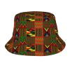 Summer African Bucket Hat for Women Men Beach Sun Hat Abstract Fisherman Cap Tribal Hat Travel Outdoor Camping view 1