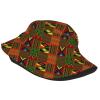 Summer African Bucket Hat for Women Men Beach Sun Hat Abstract Fisherman Cap Tribal Hat Travel Outdoor Camping view 2