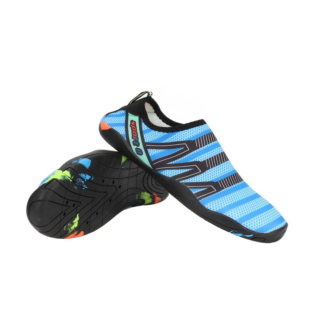 AYNEFY Wading Shoes for Men, Non-Slip Water Shoes for Beach Rubber Midsole Drainage