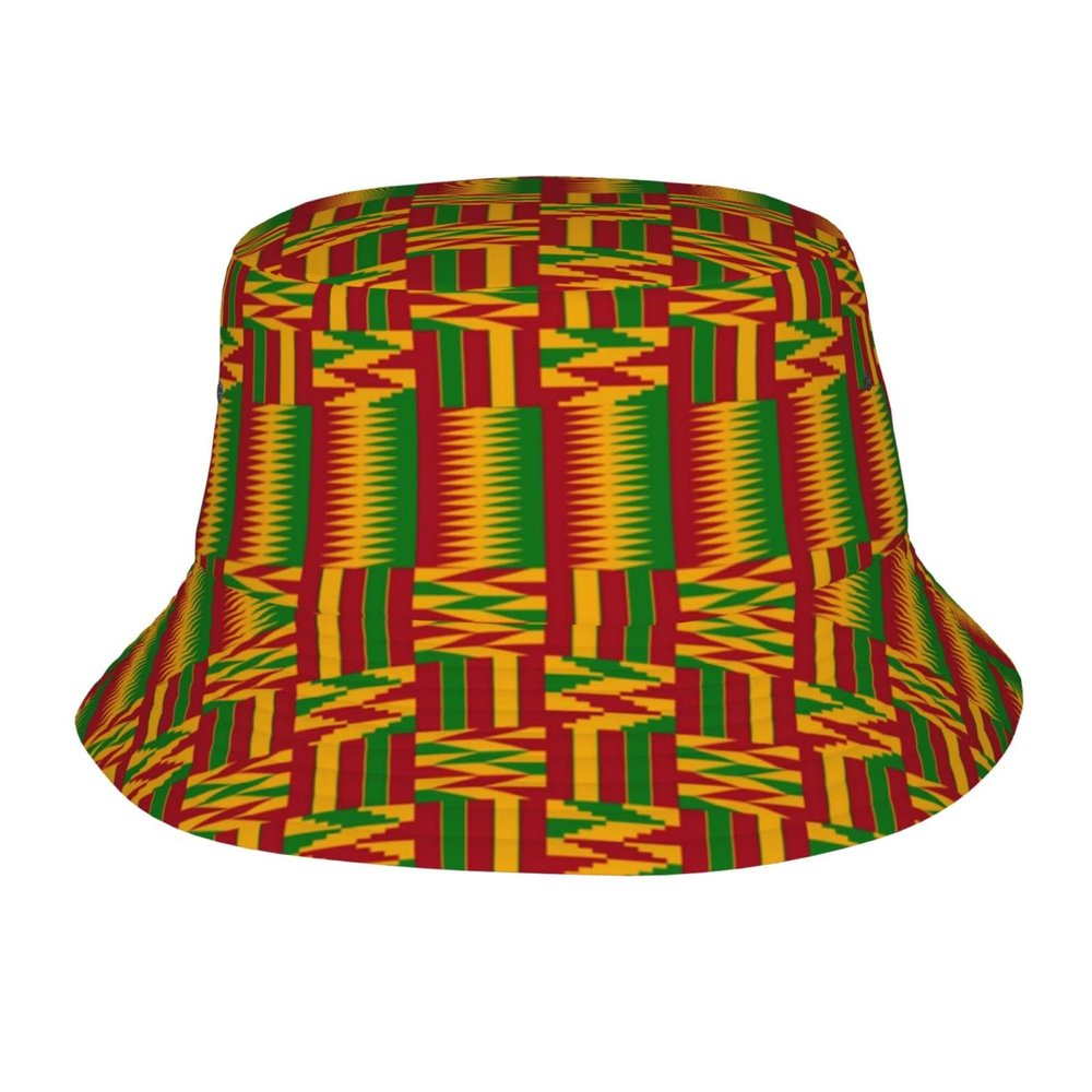 Summer African Bucket Hat for Women Men Beach Sun Hat Abstract Fisherman Cap Tribal Hat Travel Outdoor Camping